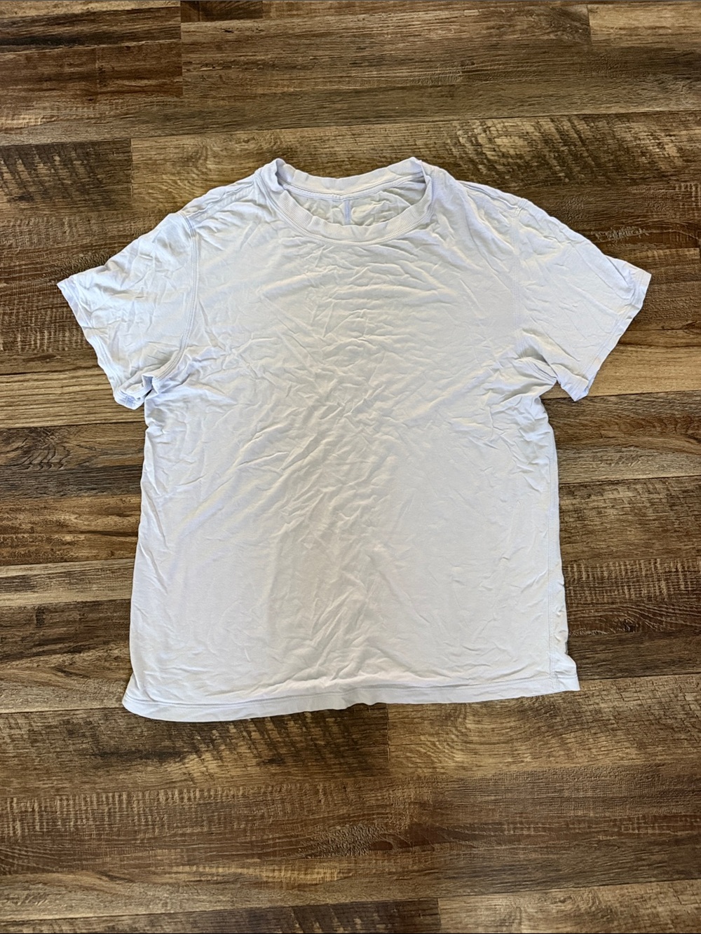 lululemon athletica light blue Short Sleeve Crew Tee